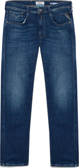 Replay Anbass Trousers Slim Aged - Navy - 29 x 32
