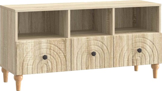  TV skap Sonoma eik 102 x 34,5 x 50 cm Konstruert tre