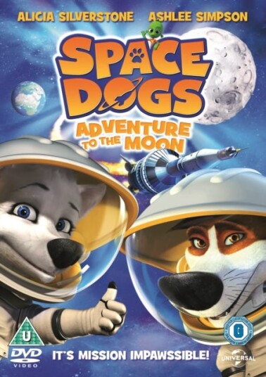 Space Dogs Adventure To The Moon DVD