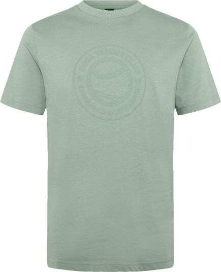 BOSS Ts_Join Logo Green XL