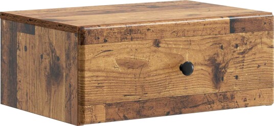 Vegghengt Nattbord Gammelt tre 49 x 34,5 x 20 cm Konstruert tre