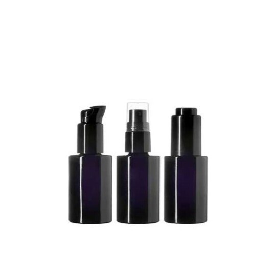 Glassflaske 15/30/50/100 ml med spray/pumpe Glassflaske 15/30/50/100 ml med spray/pumpe