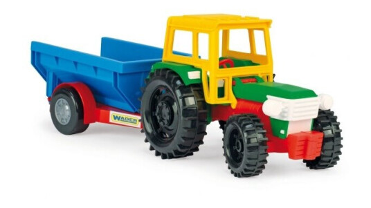 Vadetraktor Med Henger