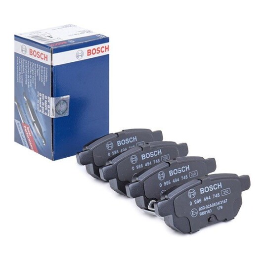 Bremseklosser BOSCH 0 986 494 748 Bremseklosser BOSCH 0 986 494 748