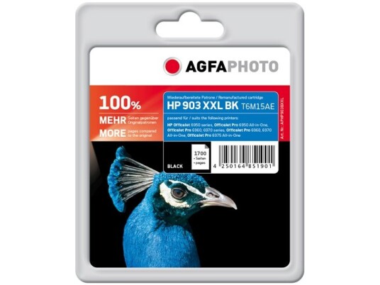 Agfaphoto Aphp903bxxl, 1700 Sider, Sort, 1 Stykker