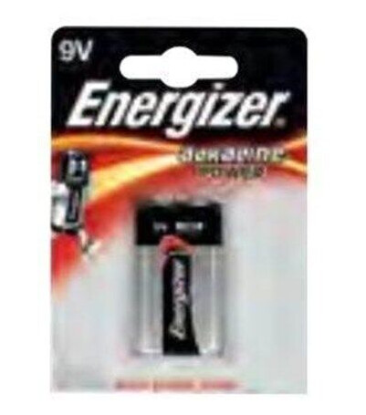 Energizer Alkaline Power 9V Engangsbatteri - 2-pakning Energizer Alkaline Power 9V Engangsbatteri - 2-pakning