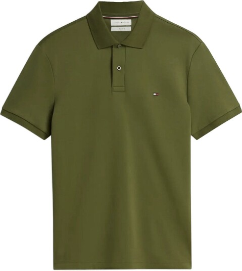 Tommy Hilfiger Liquid Cotton Reg Seasonal Polo HUNTSMAN GREEN XXL