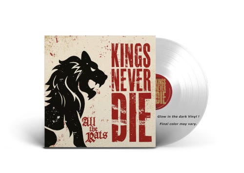 Kings Never Die All The Rats LP/Vinyl Kings Never Die All The Rats LP/Vinyl