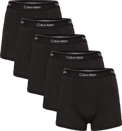 Calvin Klein Relaxed Fit Trunk 5Pk   Black   XS