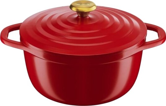 Tefal - Air gryte 4,7L 24 cm rød Tefal - Air gryte 4,7L 24 cm rød