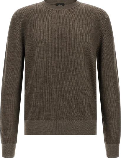 Brioni Herre Strikkevarer Brun XL,