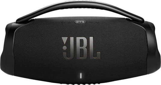 JBL Boombox 3 Bærbar WiFi Høyttaler Svart - Vannbestandig med 24 Timers Batteritid