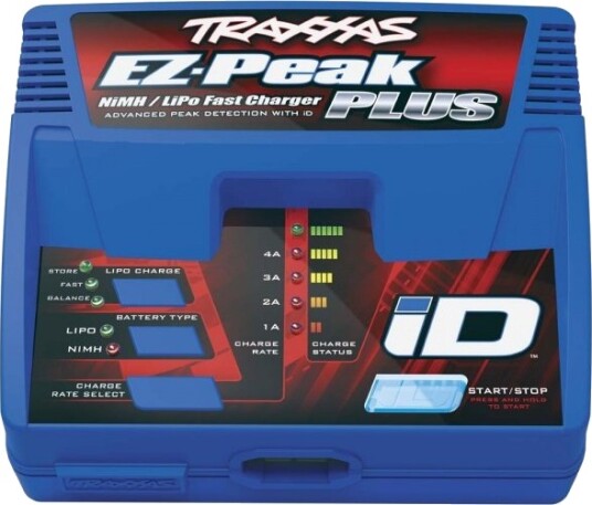 Traxxas 2970 EZ Peak Plus 4A NiMH/LiPo AC Fast Charger w/iD Traxxas 2970 EZ Peak Plus 4A NiMH/LiPo AC Fast Charger w/iD