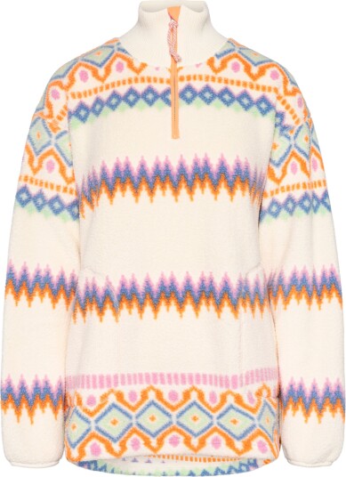 Kari Traa Women's Ruthie Midlayer Half Zip Off White S