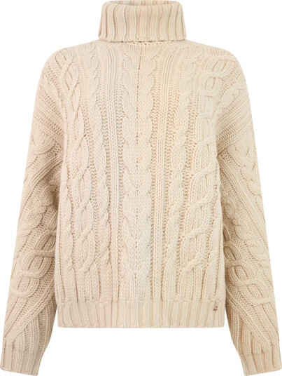 Herno Dame Strikkevarer Beige S,