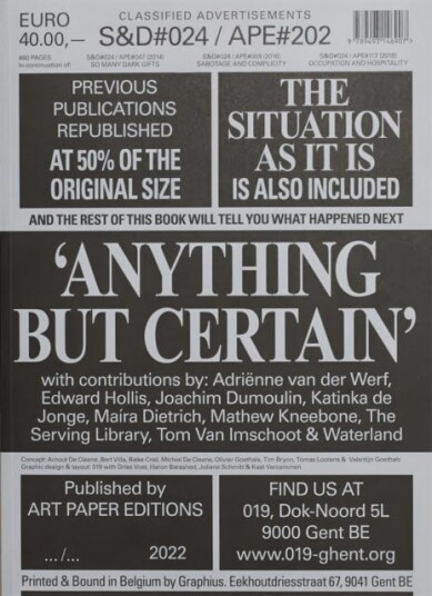 S&d24: Anything But Certain