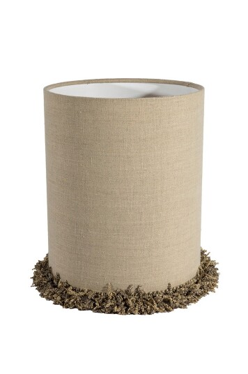 Alde & Lind Sylinder D24 Lin frans Beige Alde & Lind Sylinder D24 Lin frans Beige