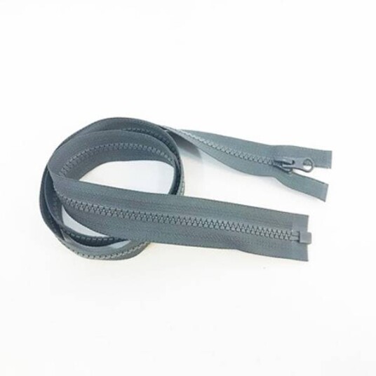 GLIDELÅS DELRIN 5mm 90cm DELBAR  MØRK GRÅ
