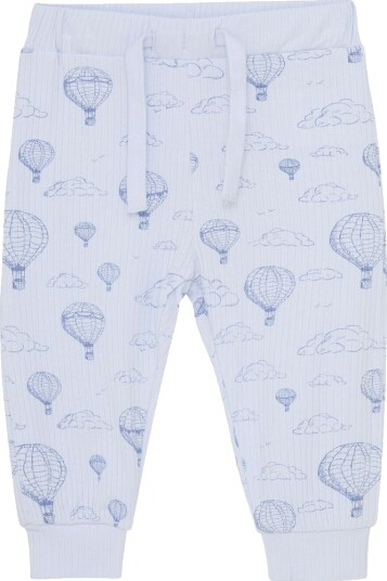 En Fant Pants Rib AOP Arctic Ice (62 / 3 mnd)