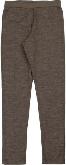 Joha leggings i ull/silke til barn Brown Mel.