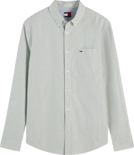 Tommy Hilfiger Herre Skjorter Grønn M,