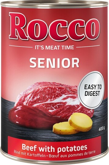 Rocco Våtfôr Senior Med Poteter Storfe 24 X 400 G