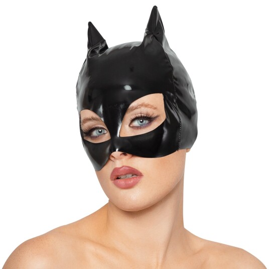 Black Level Lakk Kattemaske        - Svart - One Size