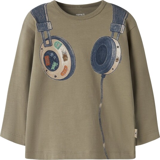Name It Genser NmmNurul Mermaid Name It 4 år (104) Genser Armygrønn