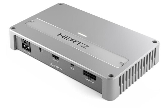 Hertz Venezia V6. 6-kanals forsterker Marine, 6x290W RMS, 2 Ohm, 24 Volt