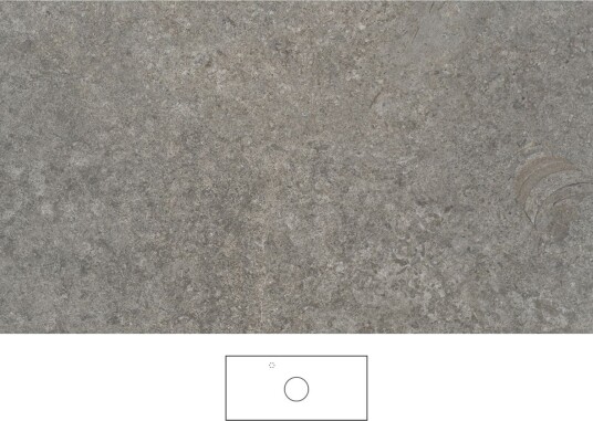 Svedbergs Poem Granittkeramikk Benkeplate Mineral / 100cm Senter Venstre Svedbergs Poem Granittkeramikk Benkeplate Mineral / 100cm Senter Venstre