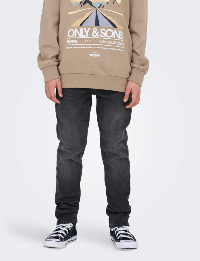 ONLY & SONS Osjyoke Tapered Jax Wb 2845 Tai Dnm Noos Grey 116