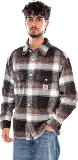 Carhartt Wip Herre Skjorter Brun XL,