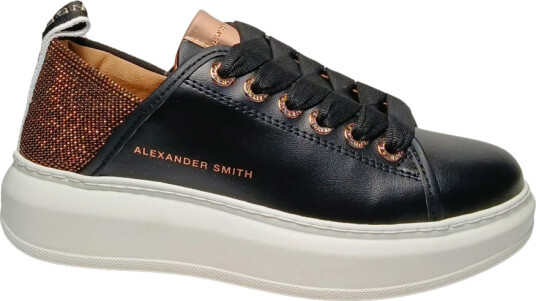 Alexander Smith Dame Sko Svart 36 EU,
