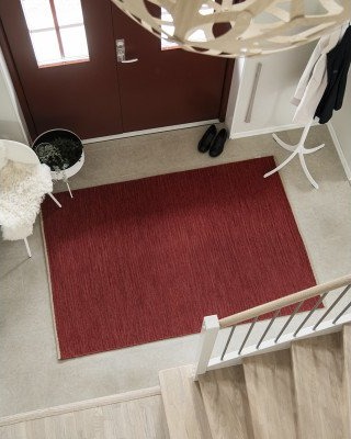 Kilands Stil red håndvevd ullteppe