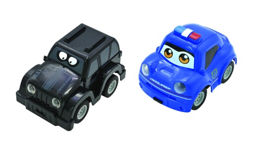 Lexibook Crosslander Twin Police Car and Thief Car set RC12