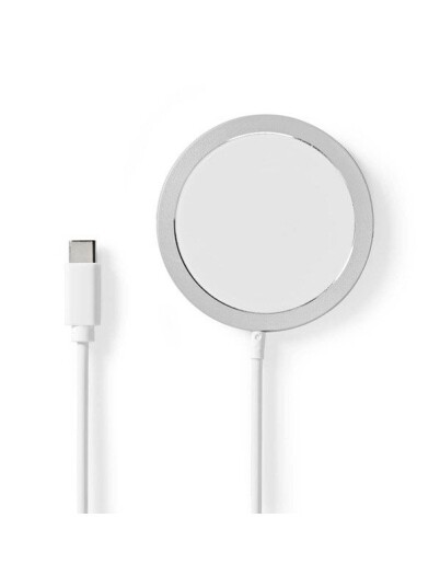Nedis Trådløs Qi-lader med stativ 15W Hvit Mobillader Nedis Trådløs Qi-lader med stativ 15W Hvit Mobillader