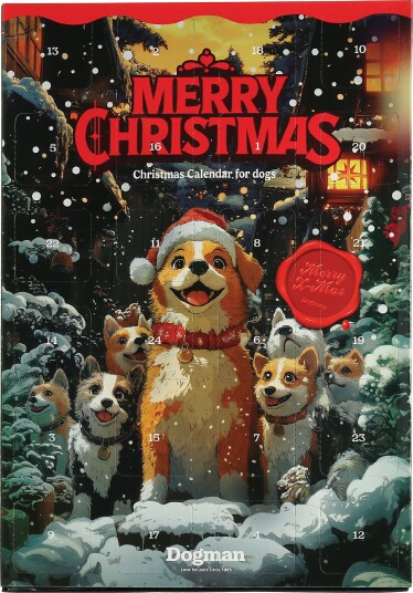 Dogman Julekalender hund, 120 g