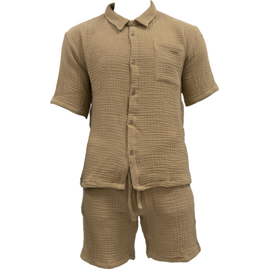 Gustav Ovland Nicola pysj m/shorts S/M Rokt eik