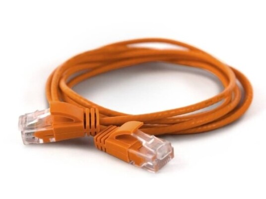 Wantec 7255 0,25 M Cat6a U/Utp Utp Rj-45 Rj-45 Oransje