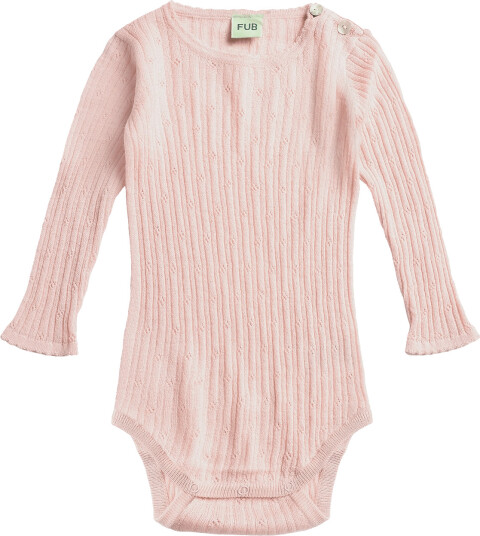 FUB Baby Pointelle Body Pink 62 FUB Baby Pointelle Body Pink 62