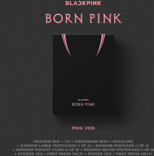 Blackpink Born Pink (Boxset Version A Pink) CD