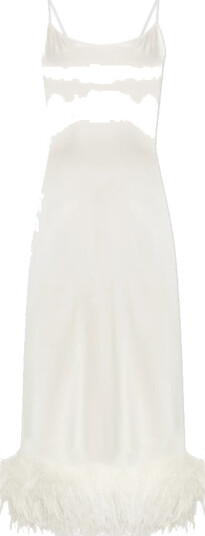 Oseree Dame Kjoler Hvit XL,