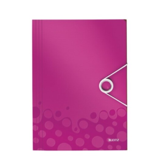 Strikkmappe Leitz WOW PP A4 Rosa Strikkmappe Leitz WOW PP A4 Rosa
