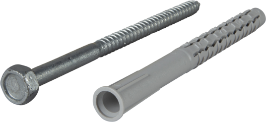 FASADEPLUGG-SKRUE 6-K 10X120 FZV-40