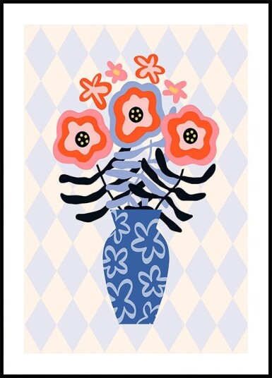 Blooming Elegance Plakat Plakat / 50x70cm