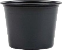 Dressingbæger 30 Ml 1 Oz Ø44x30 Mm Pp Sort,20 Ps X 250 Stk/Krt