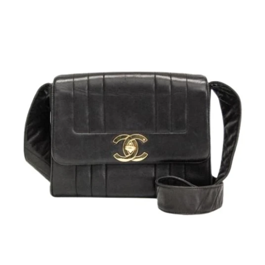 Chanel Vintage Dame Svart