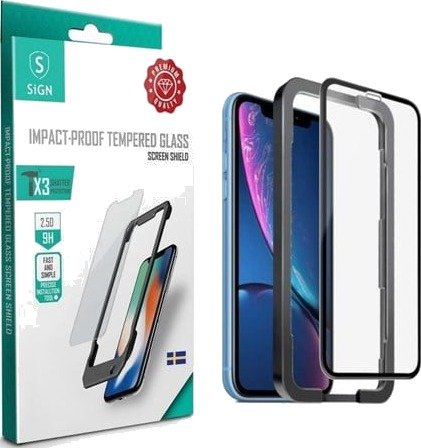 SiGN iPhone 11 & XR Full Coverage Screen Protector