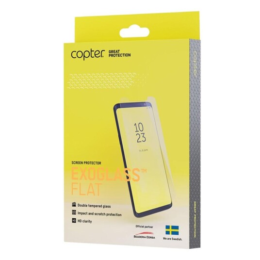 Samsung Copter Exoglass Skjermbeskyttelse for Samsung Galaxy A12 & Galaxy A32 5G