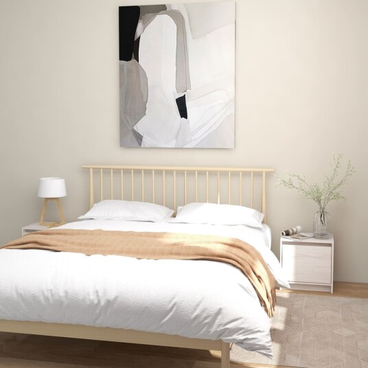 vidaXL Nattbord 2 stk 40x30,5x40 cm heltre furu hvit vidaXL Nattbord 2 stk 40x30,5x40 cm heltre furu hvit